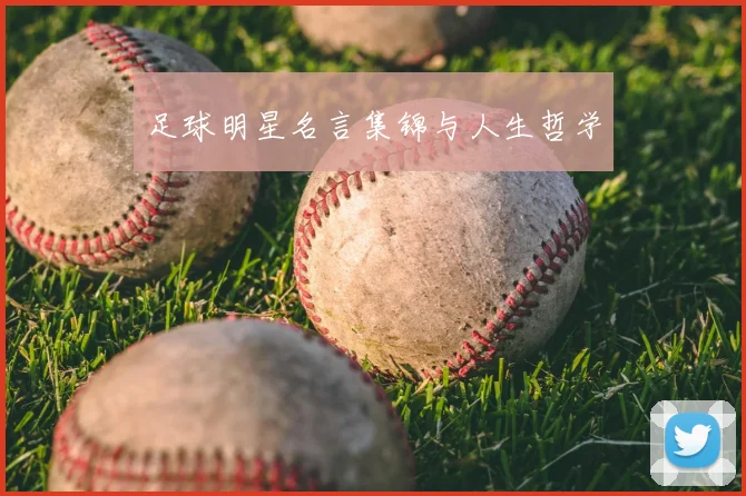 足球明星名言集锦与人生哲学